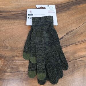 Smartwool Liner Winter Moss Heather Gloves